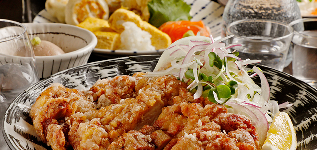 ⽇本各地「ご当地」の⾷材やお酒を楽しめる創作和⾷